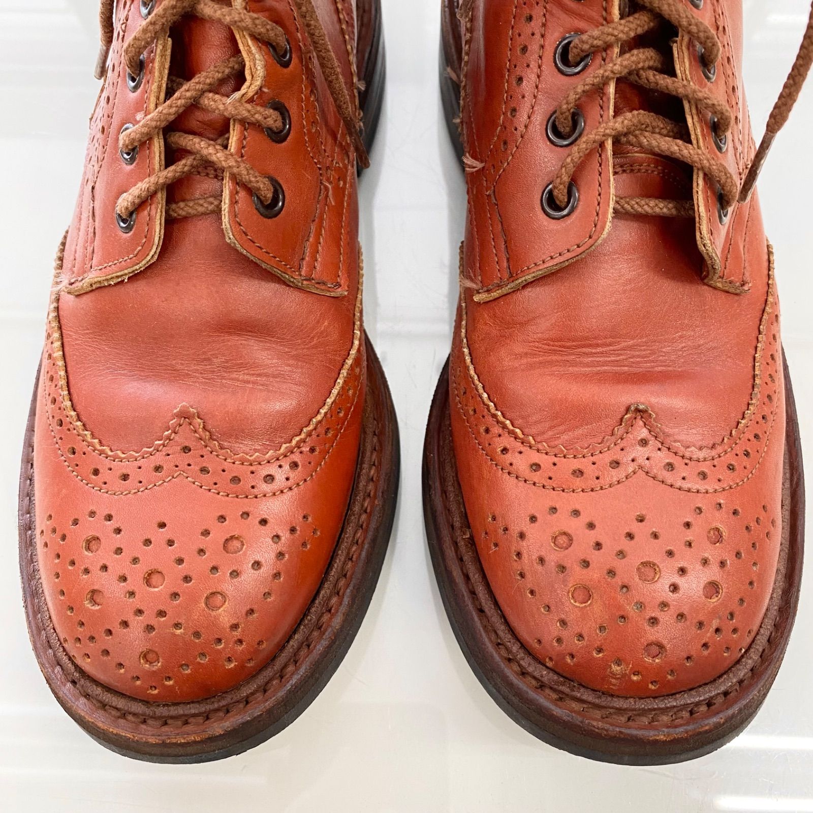 Tricker's トリッカーズ エイコンアンティークカラー ブラウン