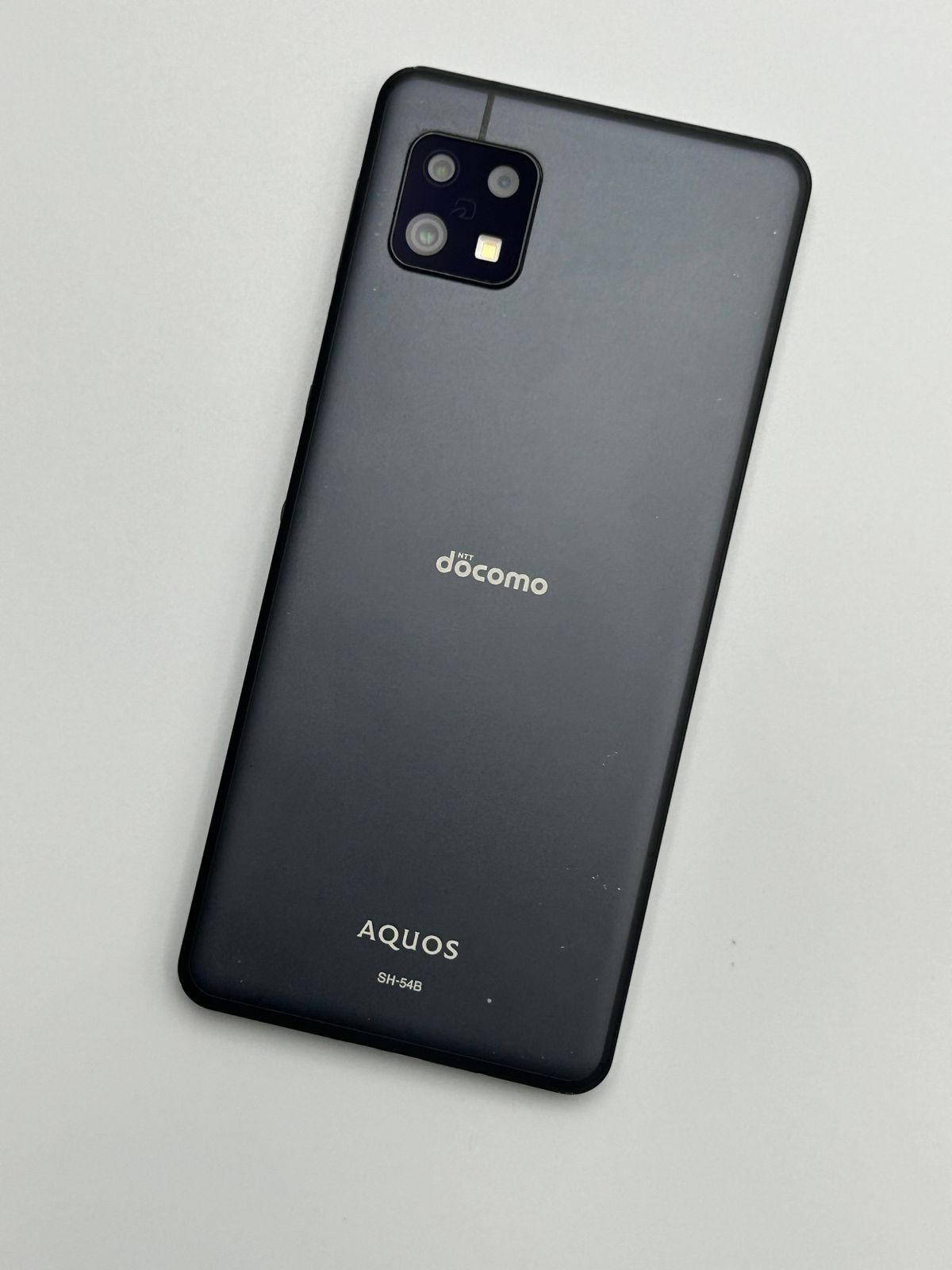 【中古C】AQUOS sense6 SH-54B ブラック SIMフリー 白ロム
