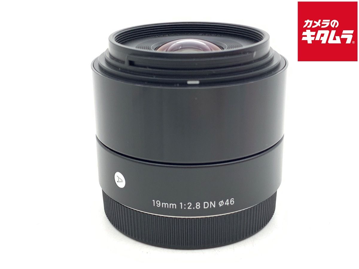 【中古】 【良品】 シグマ 19mm F2.8 DN ソニーEマウント用 ブラック 8,641円