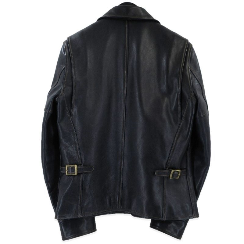 Y'2 LEATHER ワイツーレザー シングルライダースジャケット IR-42