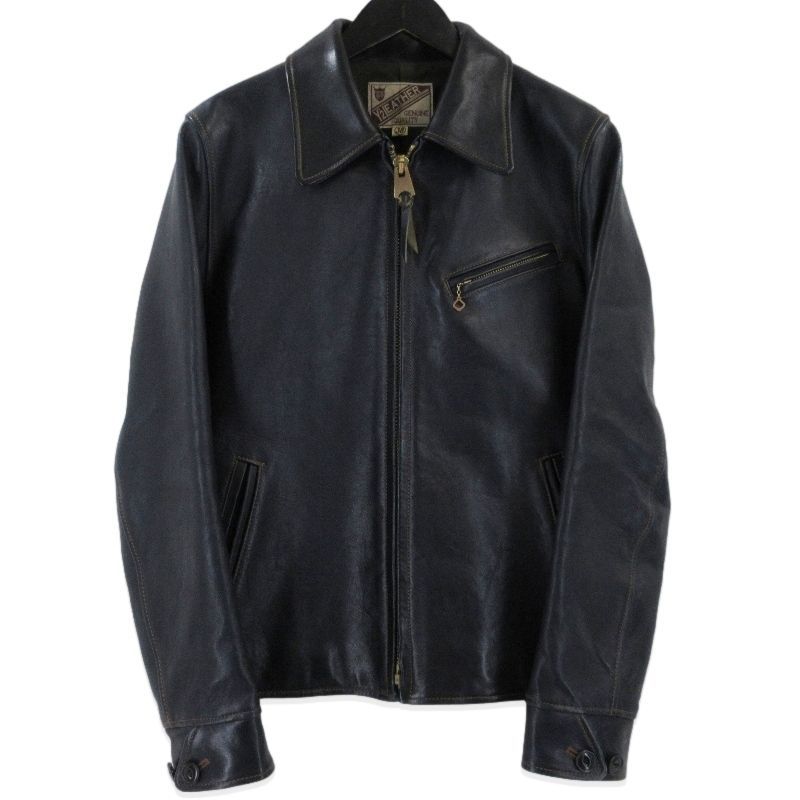Y'2 LEATHER ワイツーレザー シングルライダースジャケット IR-42