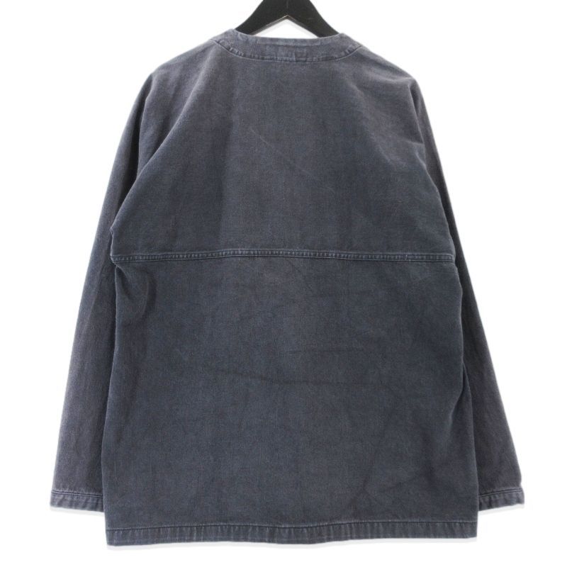 SASSAFRAS ササフラス Digs Crew Carde Jacket Slab Back Satin