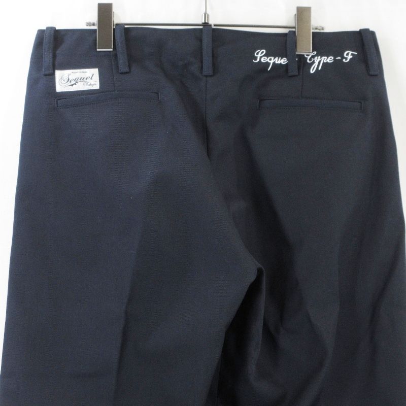 美品 SEQUEL シークエル チノパンツ SQ-24AW-PT-11 CHINO PANTS TYPE-F