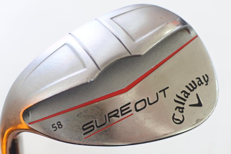 キャロウェイ　SURE OUT　58度　KBS WEDGE 90　WEDGEフレックス　ウェッジ　中古　ゴルフドゥ！春日井店【最短即日発送】