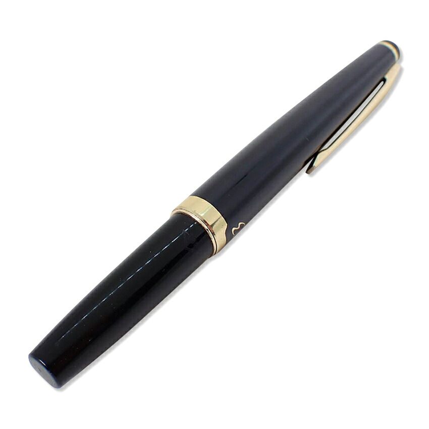 PILOT 万年筆 18K ブラック ゴールド PILOT/パイロット 万年筆 ブラック×ゴールド 18K /j271-4