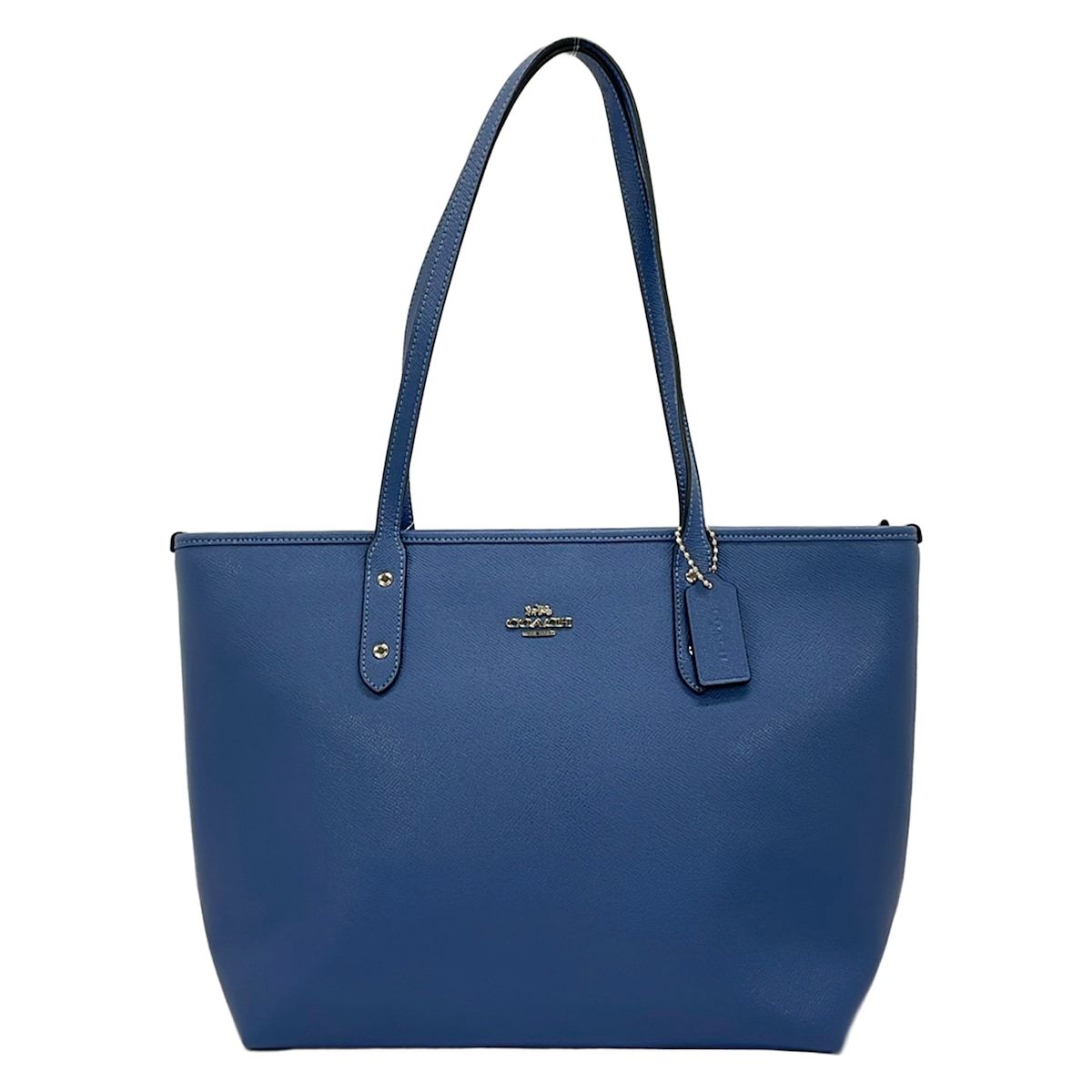 COACH(コーチ) ショルダーバッグ美品 - F58846 ブルー レザー