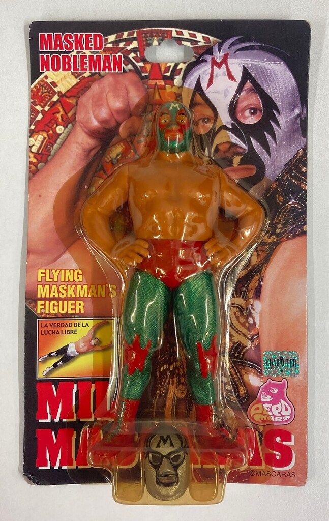 CHARACTER PRODUCT ミル・マスカラス(緑・赤フチマスク) 緑
