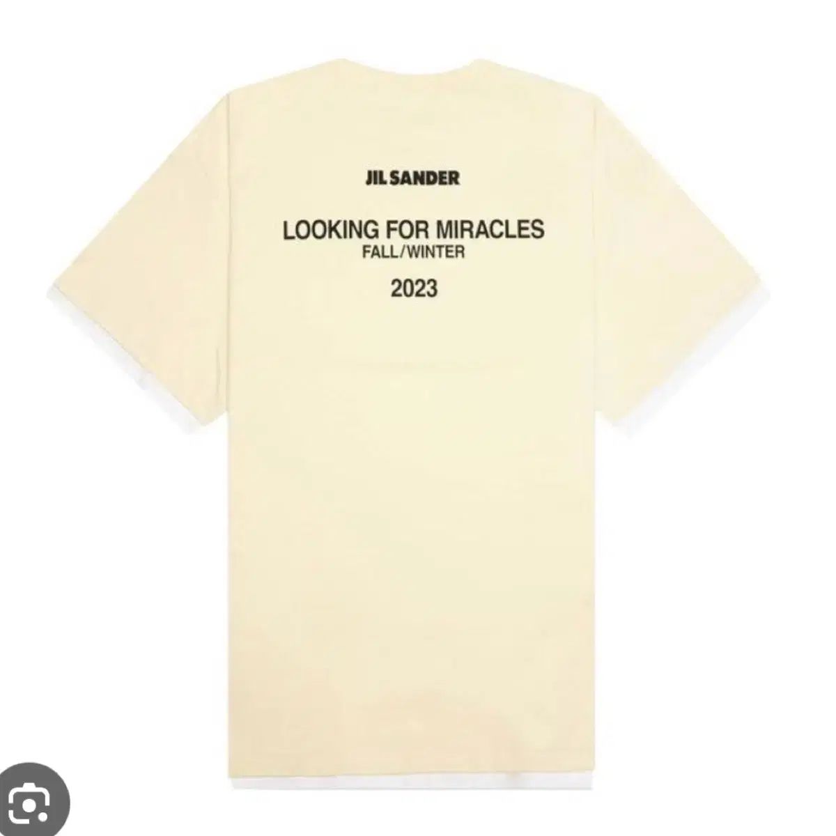 ジルサンダー 2023 FW 半袖 Tシャツ M