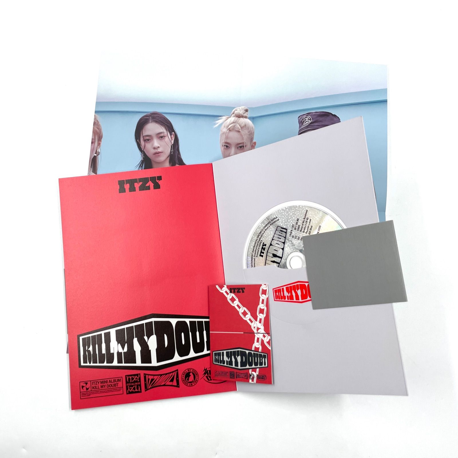 ITZY イッチ アルバム CD フォトブック トレカ Algorhythm 通常盤 5枚
