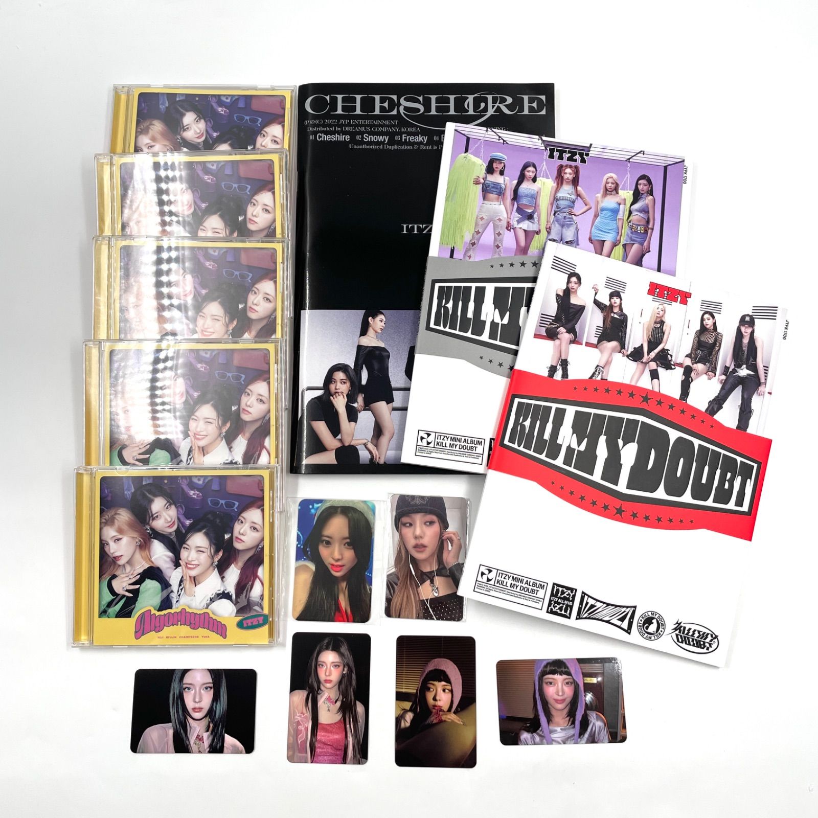ITZY イッチ アルバム CD フォトブック トレカ Algorhythm 通常盤 5枚