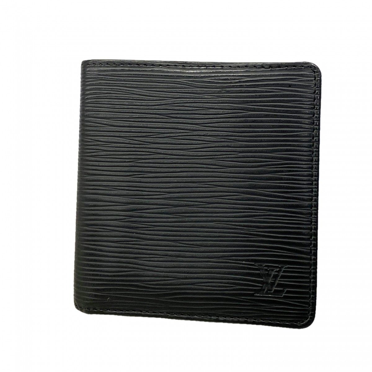 【6gb1909】ルイヴィトン 札入れ エピ ポルトビエ6カルトクレディ M63312 ノワール【中古】メンズ