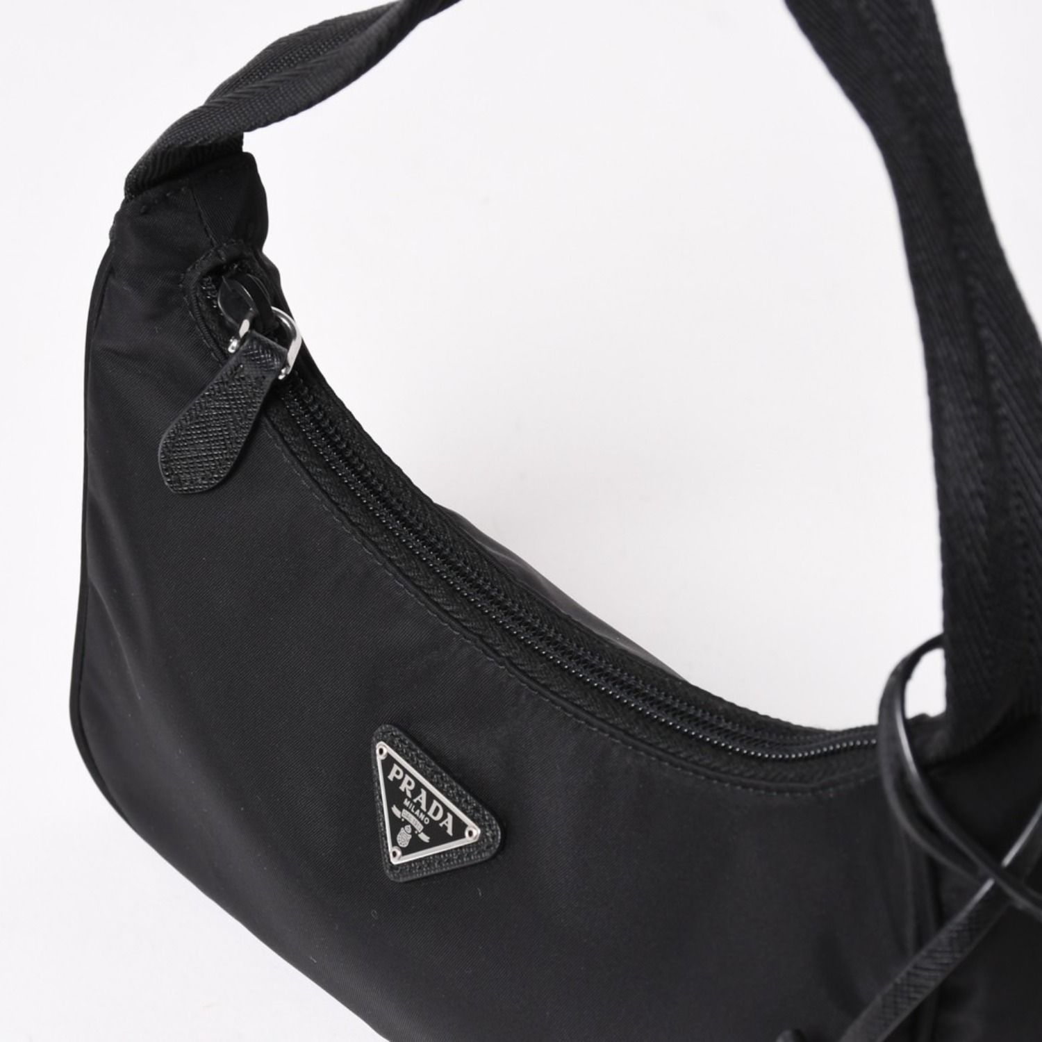 極美品 PRADA プラダ ホーボー ワンショルダーバッグ MV515