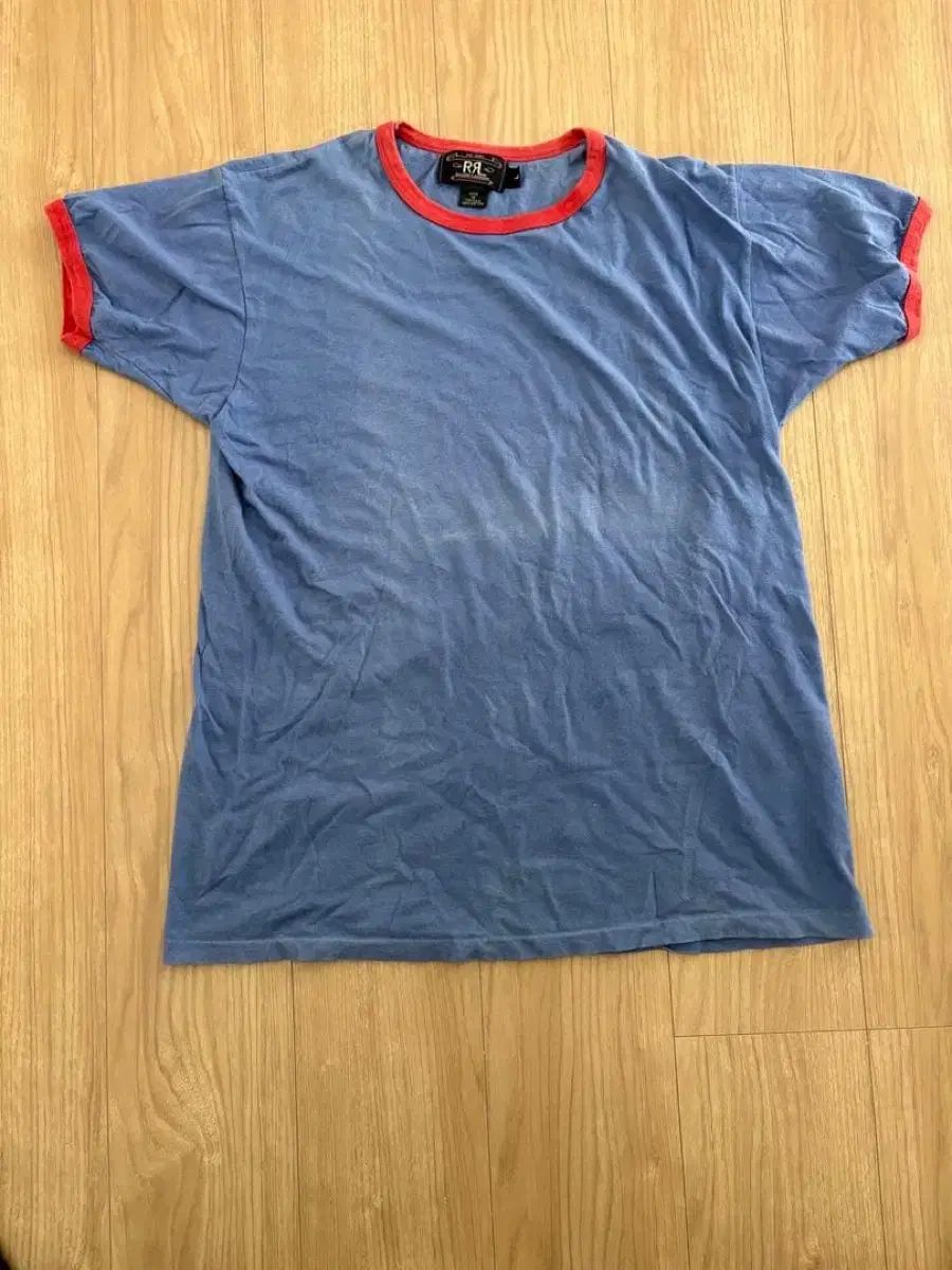 90s RRL サンフェイディング リンガーTシャツ