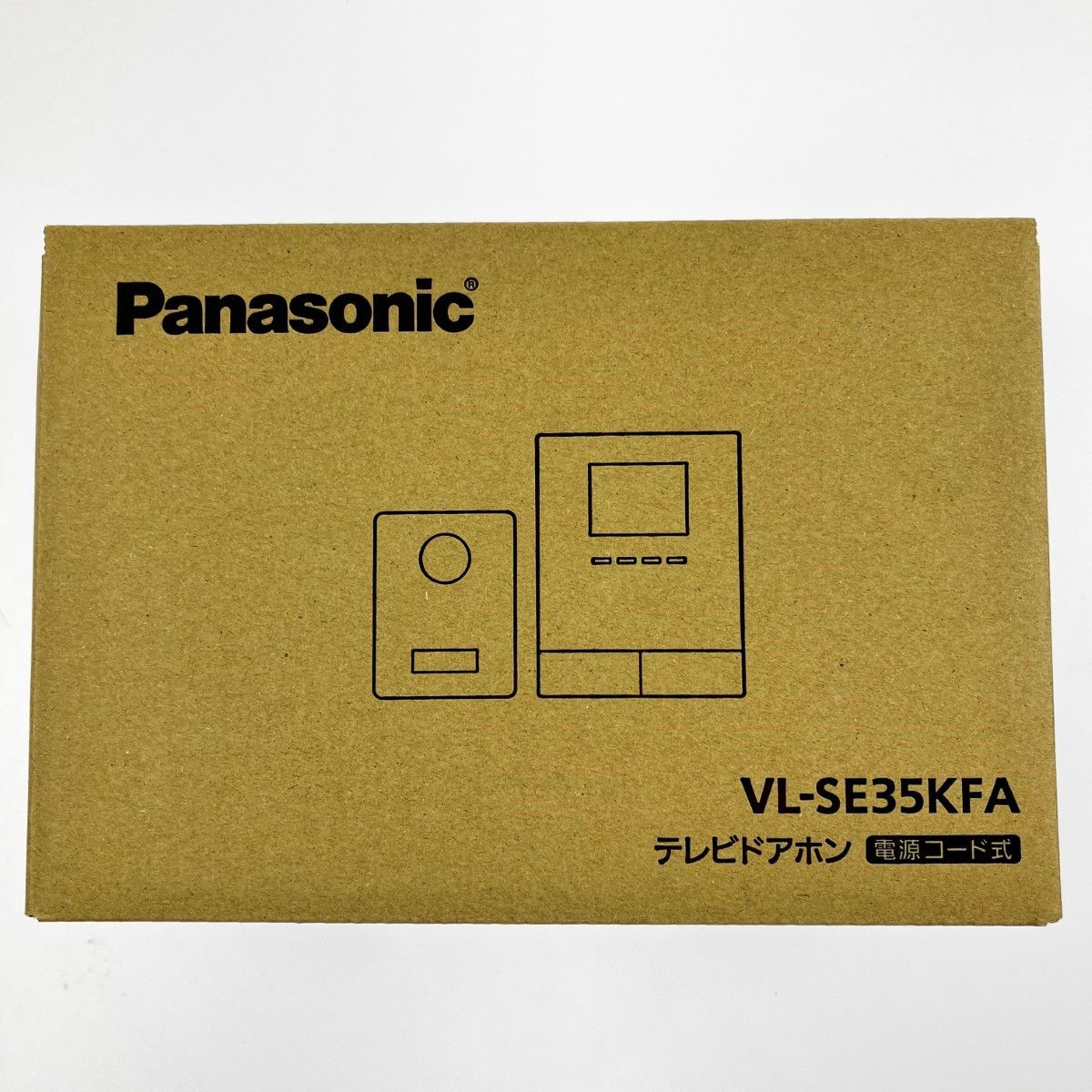Panasonic パナソニック テレビドアホン 電源コード式 VL-SE35KFA 開封未使用品