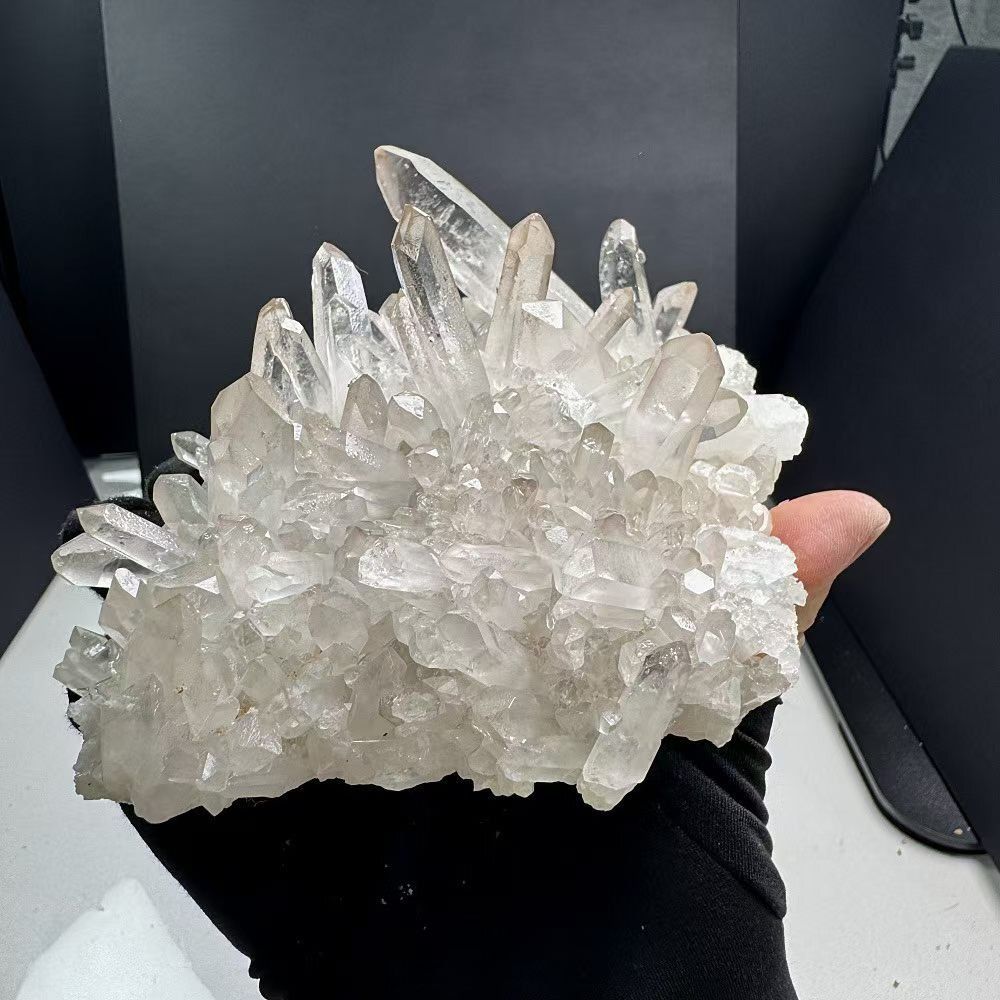 ◇超強いパワーヒマラヤ産天然水晶クラスターB0711/YS/70990/245C