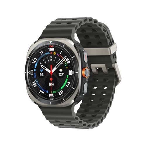 Samsung Galaxy Watch Ultra 2025|チタニウム シルバー|スマートウォッチ 本体 端末|Samsung純正 国内正規品|2025年発売|Felica対応|5ATM+IP68|Bluetooth v5.3|Dual GPS搭載|通yu