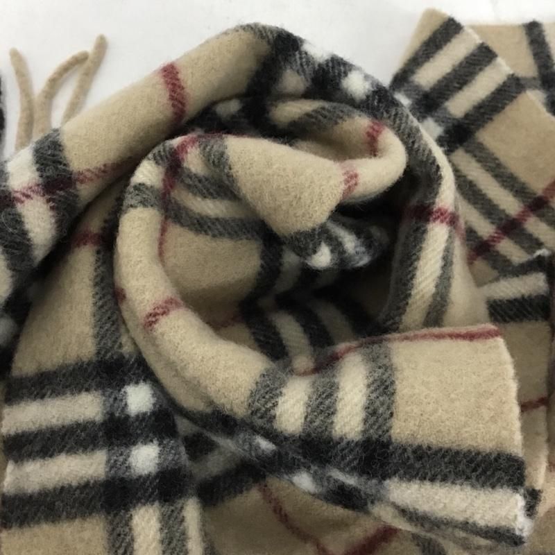 Burberry London バーバリーロンドン マフラー フリンジ ノバチェック