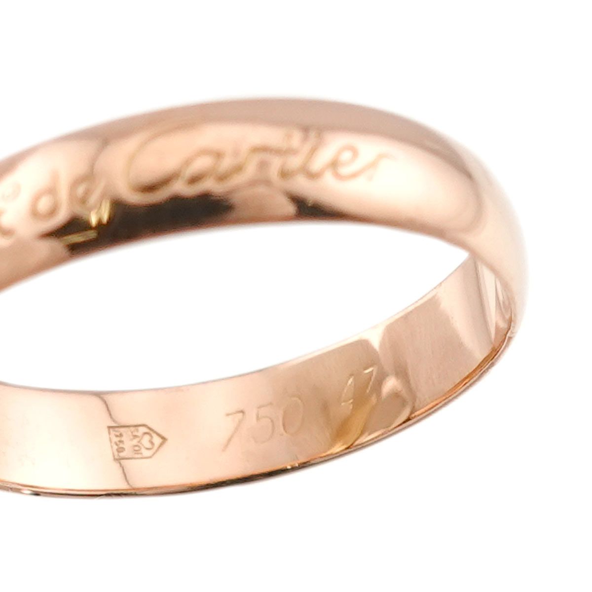 カルティエ Cartier トリニティ ミディアム MM #47 リング K18 YG WG