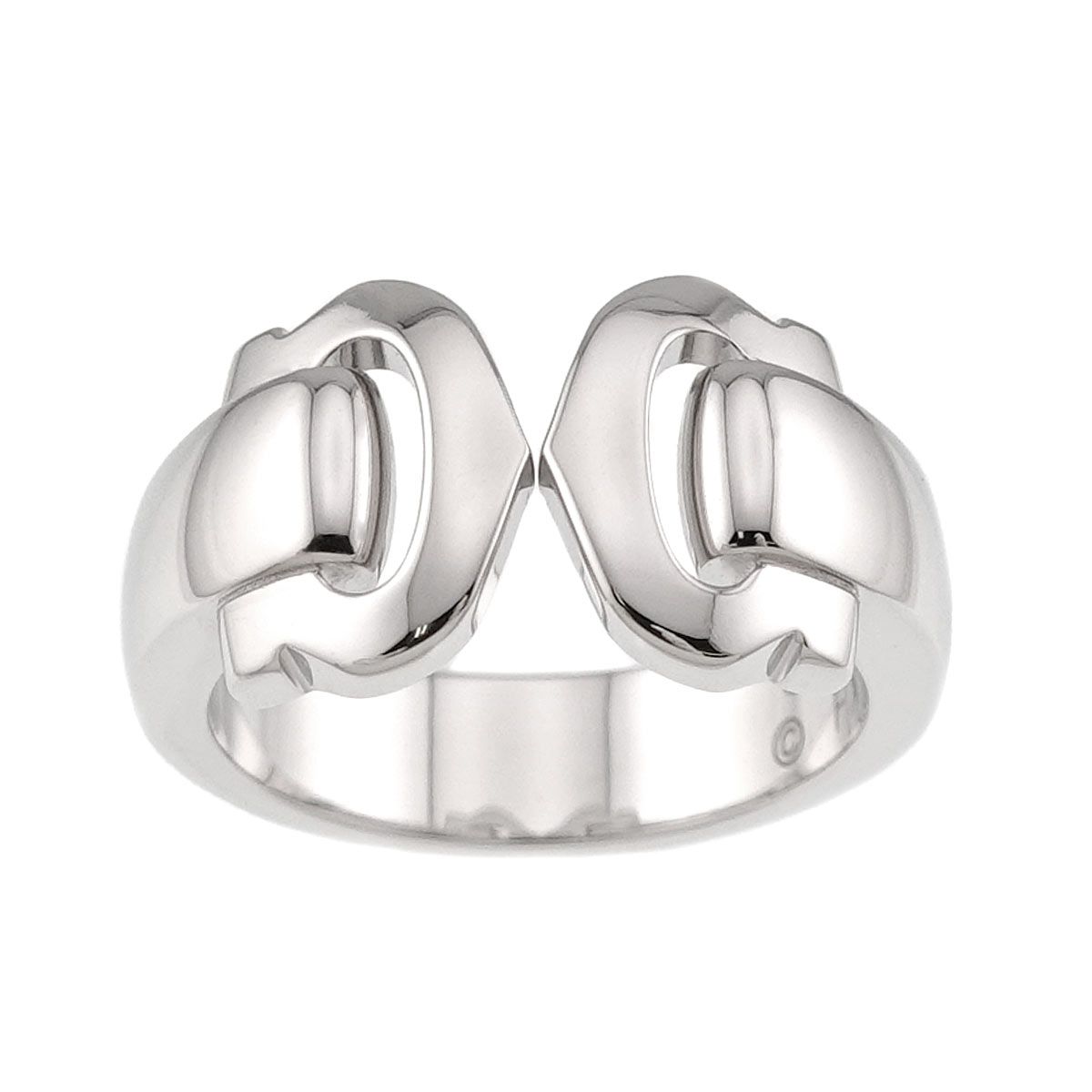 カルティエ Cartier C2 #49 リング K18 WG ホワイトゴールド 750 2C
