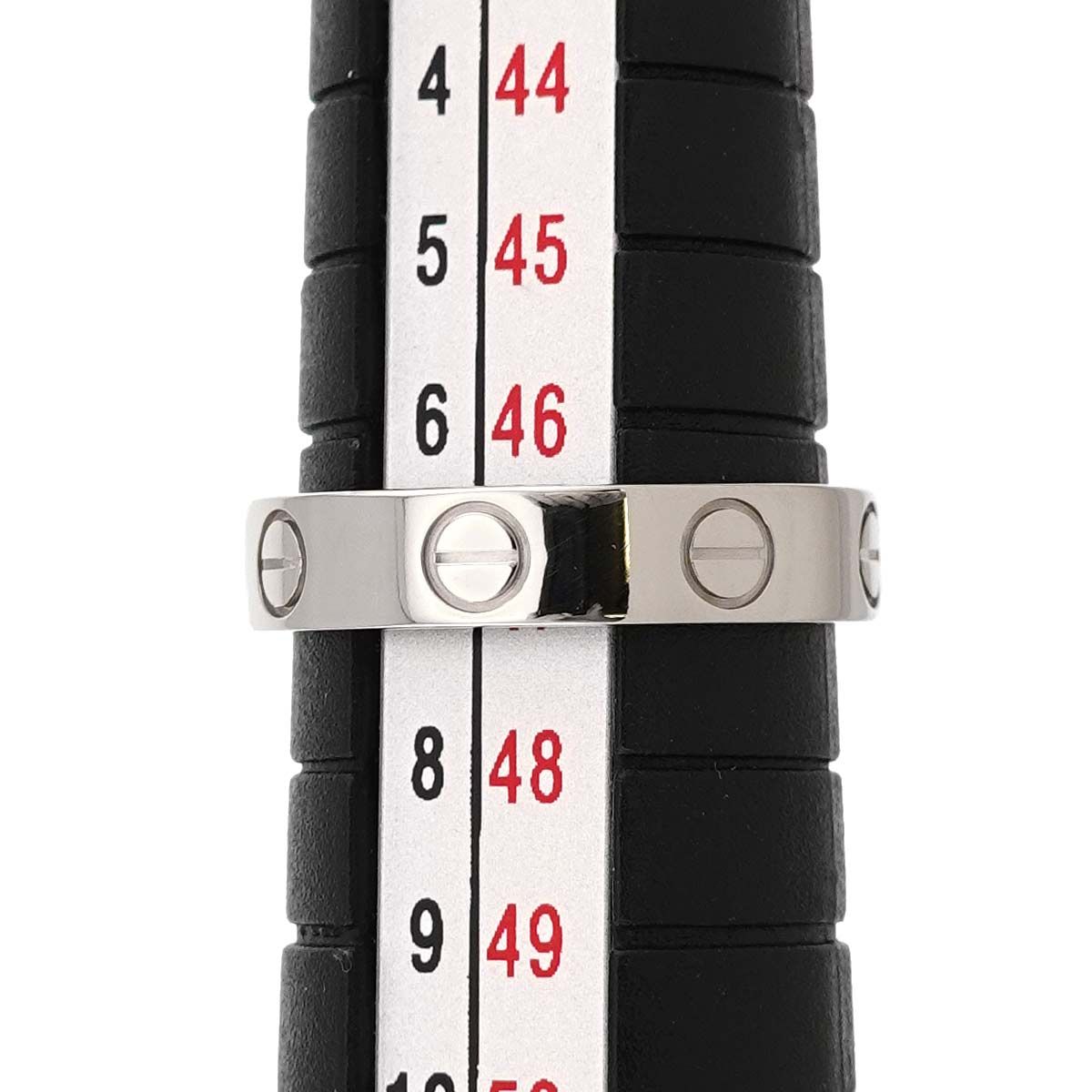 カルティエ Cartier ミニラブ #47 リング Pt プラチナ 指輪 Mini Love