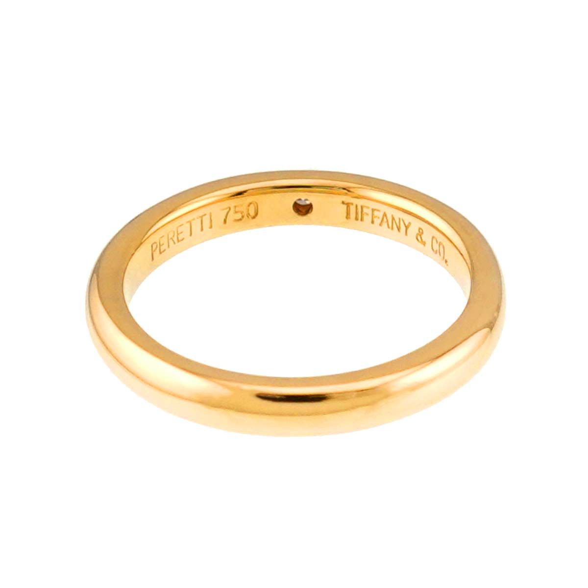 ティファニー TIFFANY&CO. スタッキング バンド 7号 リング ダイヤ 1P 