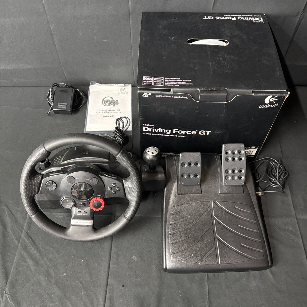 ◆ロジクール ドライビングフォースGT LPRC-14500 ハンドルコントローラー 1035