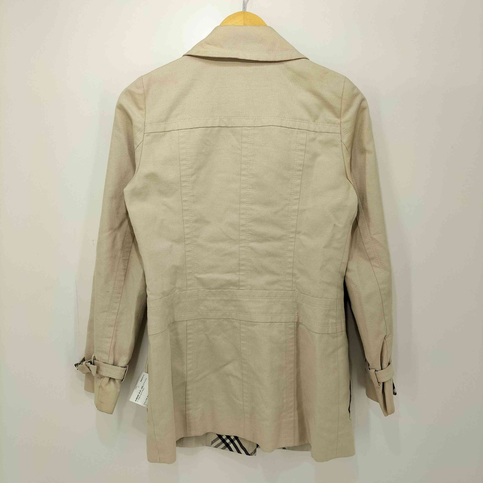 バーバリーブルーレーベル BURBERRY BLUE LABEL キャンバス ステン