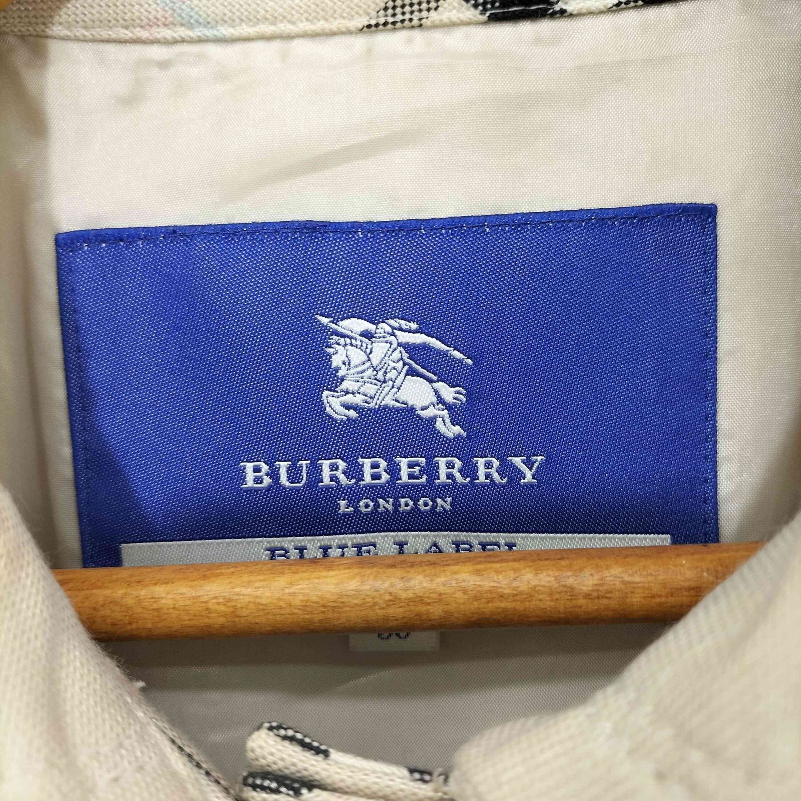 バーバリーブルーレーベル BURBERRY BLUE LABEL キャンバス ステン