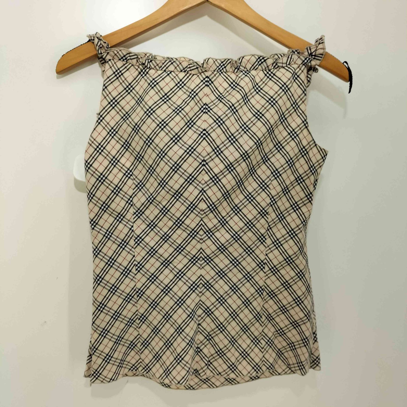 バーバリーブルーレーベル BURBERRY BLUE LABEL ノバチェック フリル バーバリーブルーレーベル BURBERRY BLUE LABEL ノバチェック フリル