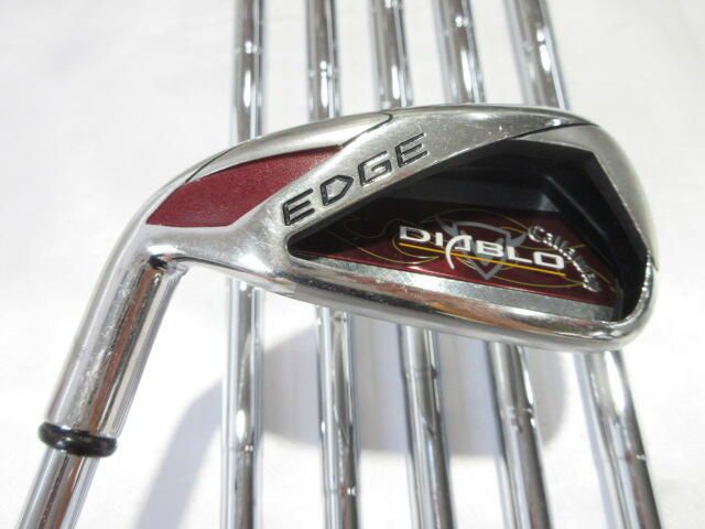 キャロウェイ　DIABLO EDGE R US　Diablo Edge Steel　UNIフレックス　アイアンセット　中古　ゴルフドゥ！甲府バイパス店【最短即日発送】