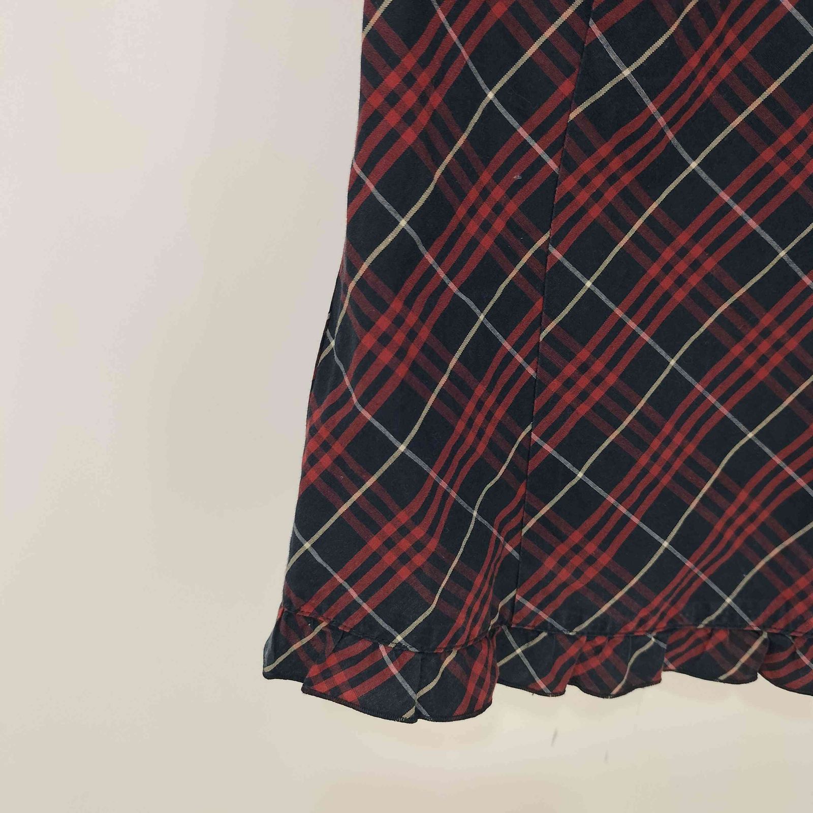 バーバリーブルーレーベル BURBERRY BLUE LABEL ホース刺繍 フリル