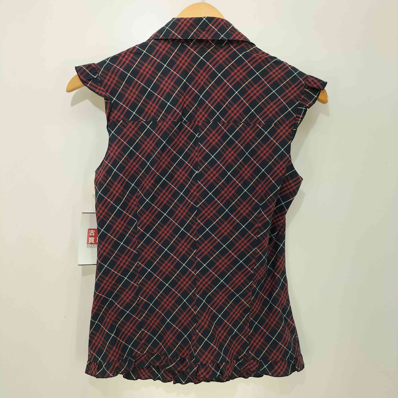 バーバリーブルーレーベル BURBERRY BLUE LABEL ホース刺繍 フリル