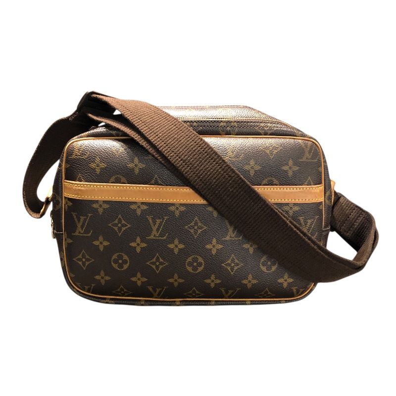 ルイ・ヴィトン LOUIS VUITTON リポーターPM M45254 ブラウン モノグラム・キャンパス ユニセックス ショルダーバッグ