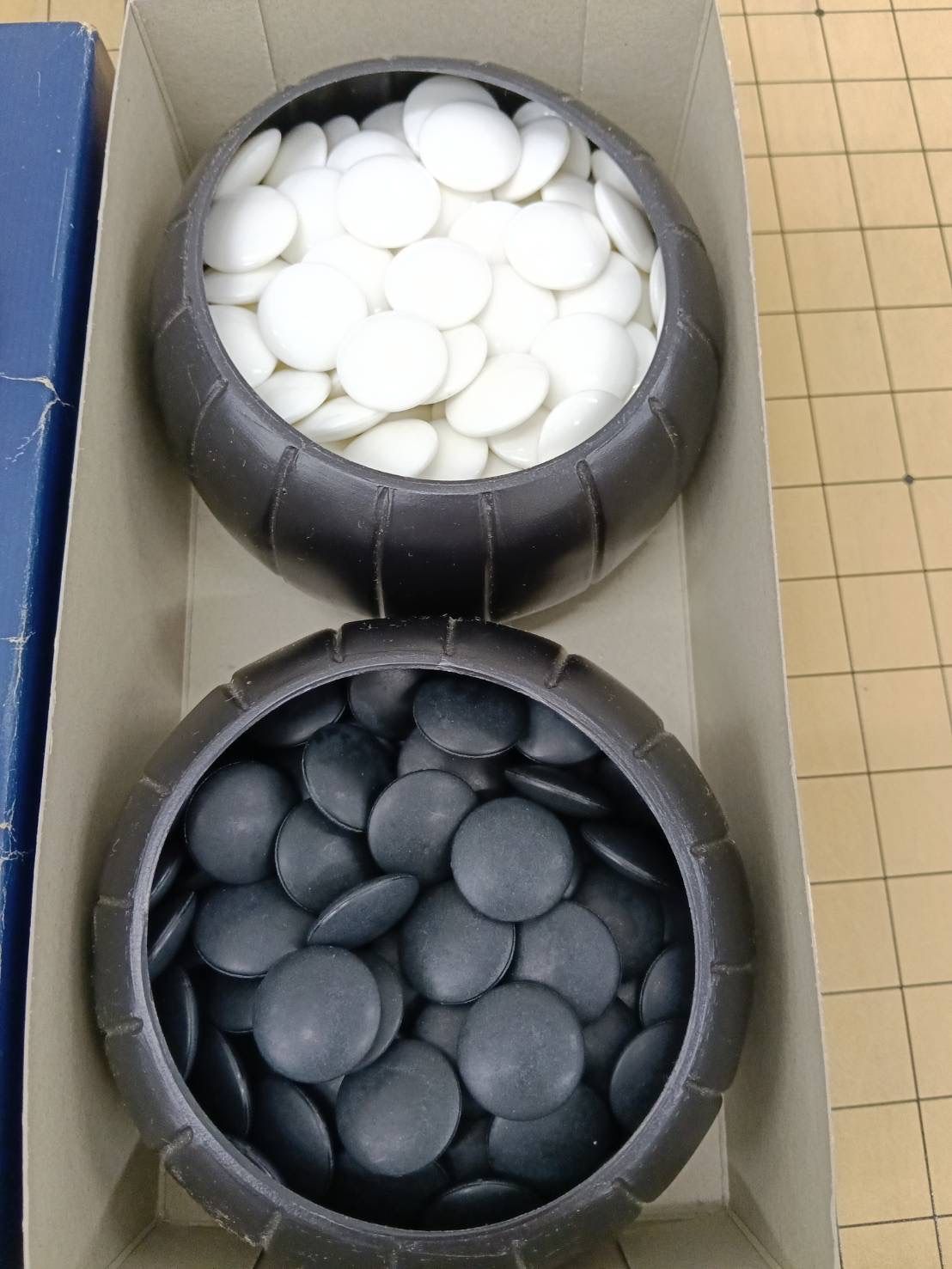 任天堂 碁石 菊 プラスチック碁笥付 囲碁セット - メルカリ