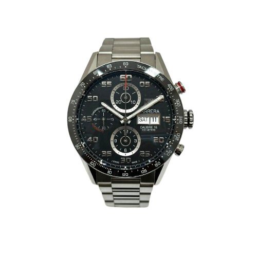 ♪ TAG Heuer タグホイヤー 腕時計 カレラ CV2A1R.BA0799 自動巻 43 mm ステンレススティール メンズ クロノグラフ カレンダー