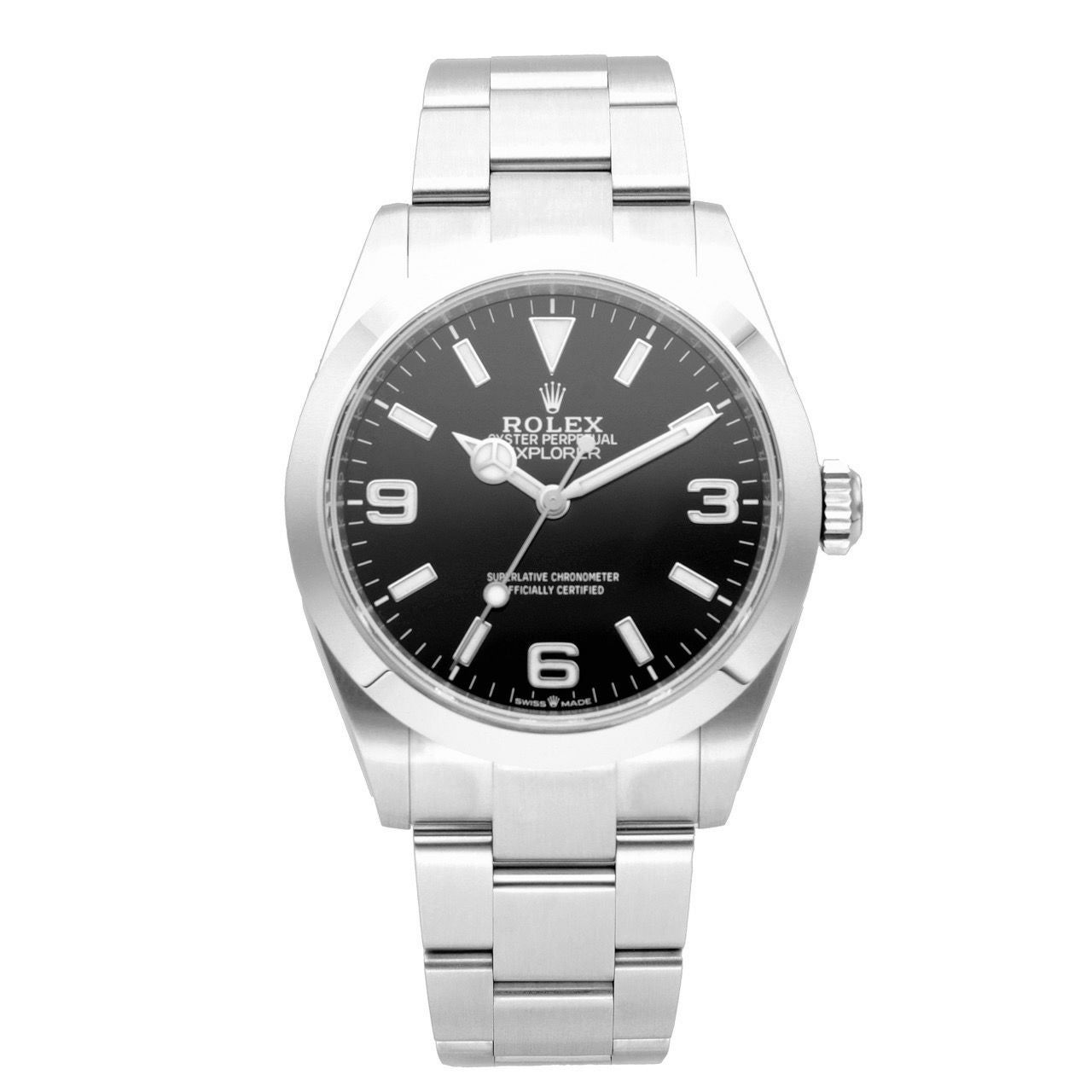 【新品】ロレックス 時計 エクスプローラー40 224270 ブラック文字盤 自動巻き ROLEX