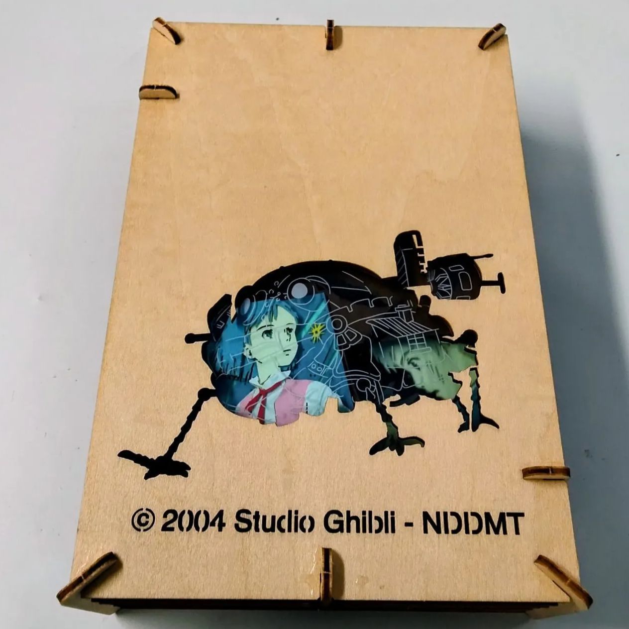 ジブリ 木製 3Dアートボックス 3点セット ラピュタ タイガーモス号 紅