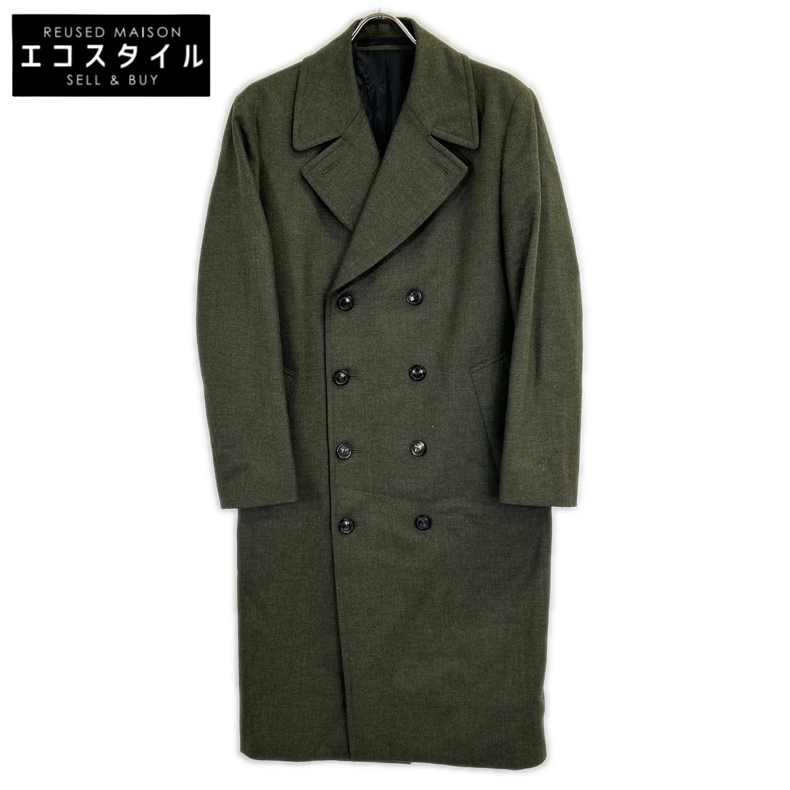 TOMORROWLAND PILGRIM　トゥモローランドピルグリム　【美品】61-09-24-09004 ウール ネップ アルスターコート Dormeuil Sportex　S