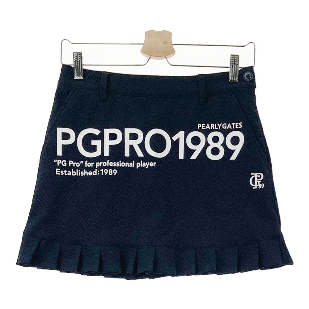 サイズ：0 PEARLY GATES パーリーゲイツ 2024年モデル スカート ネイビー系 [240101602820] ゴルフウェア レディース ストスト
