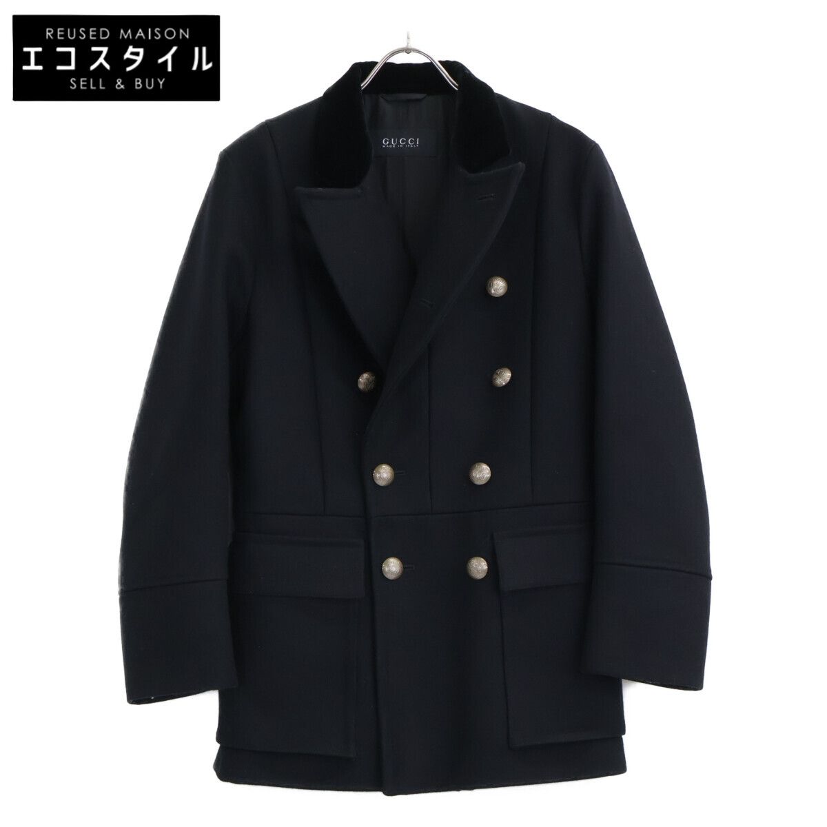 GUCCI　グッチ　【美品】324154 ウール ナポレオン　44 42,829円