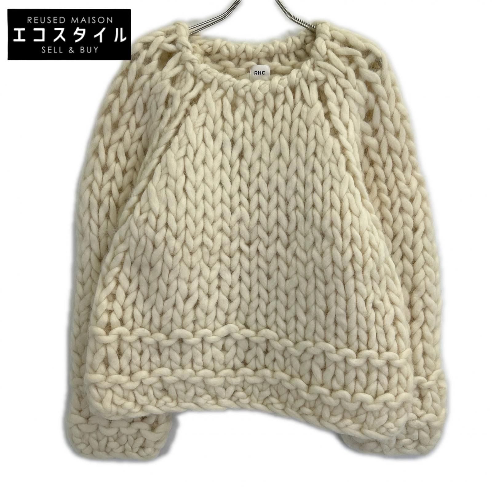 RHC Ron Herman　RHCロンハーマン　3010800288 アイボリー ウール100 Candy Hand Knit ローゲージニット　記載なし 15,593円