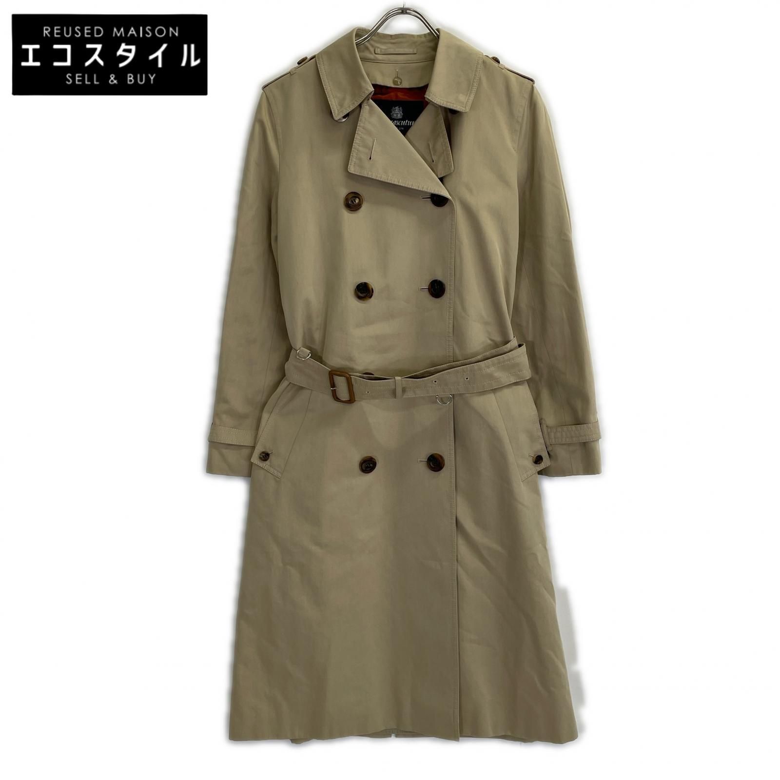 Aquascutum　アクアスキュータム　1253521-81 ベージュ ライナー付き トレンチコート　6F 13,783円