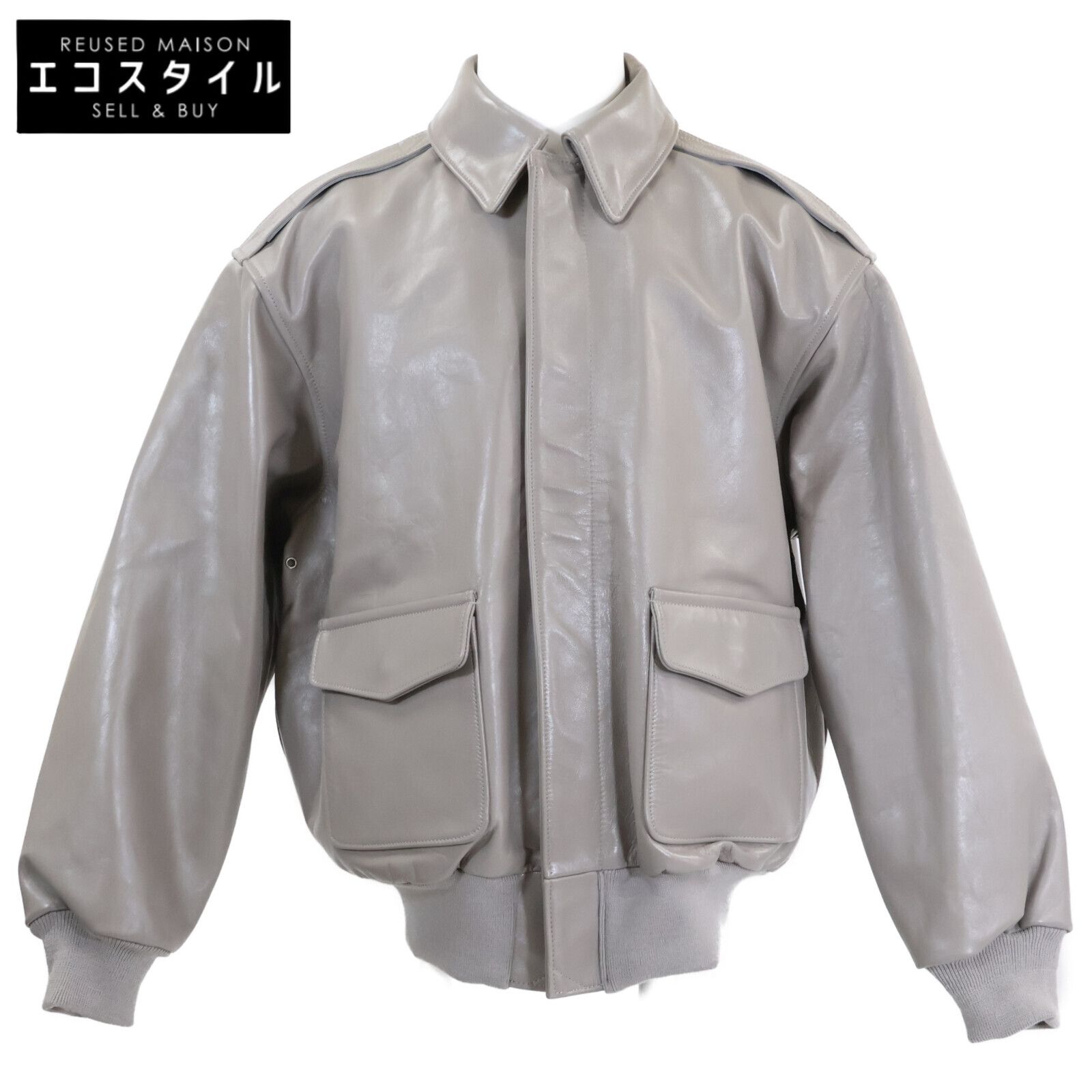 AVIREX7522　アヴィレックス7522　【新品/国内正規/25AW】7835950020 A-2 カウレザー フライトジャケット　L