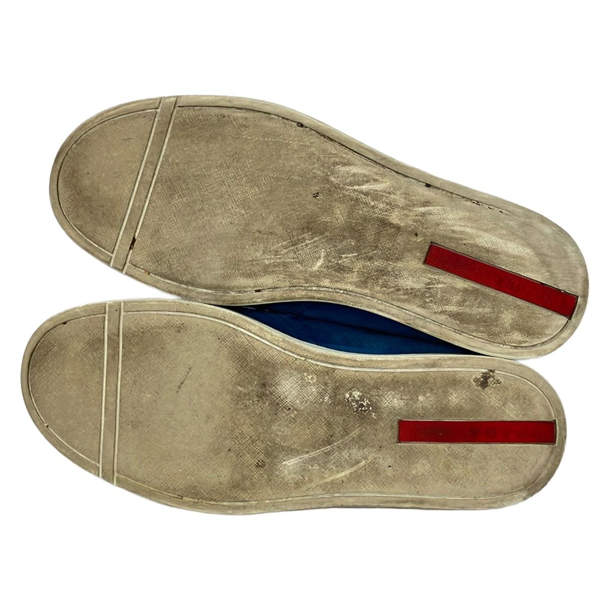 PRADA SPORT(プラダスポーツ) スリッポン 6 1/2 メンズ - ネイビー インソール取外し可 PRADA SPORT(プラダスポーツ) スリッポン 6 1/2 メンズ - ネイビー