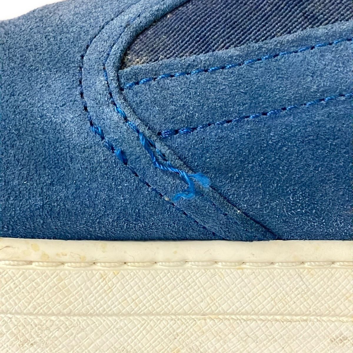 PRADA SPORT(プラダスポーツ) スリッポン 6 1/2 メンズ - ネイビー
