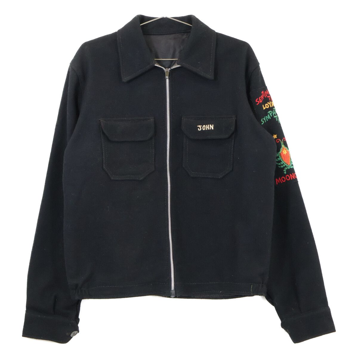 US NAVY ユーエスネイビー 70s ツアージャケット ※サイズの表記はございません。 US NAVY ユーエスネイビー 70s ツアージャケット ※サイズの表記はご