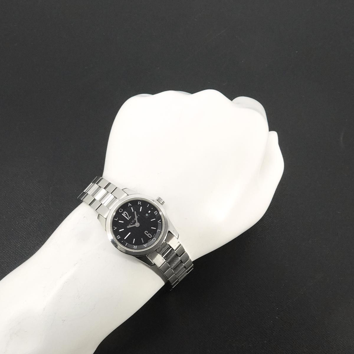 ブルガリ BVLGARI ソロテンポ ST30S レディース 腕時計 デイト