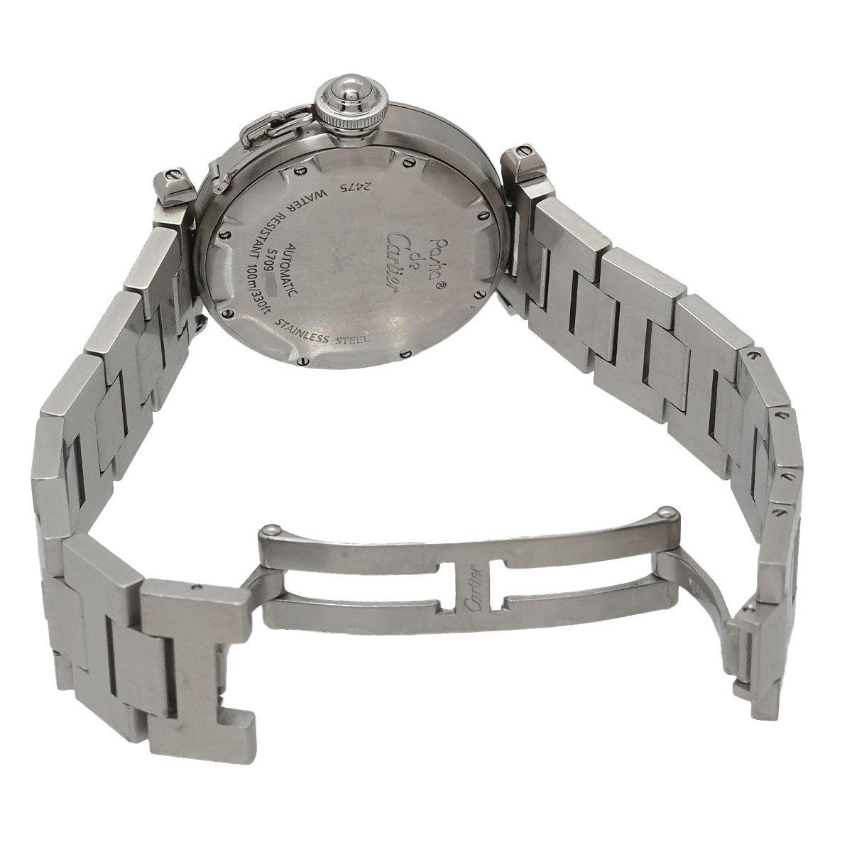 カルティエ Cartier パシャC ビッグデイト W31047M7 ボーイズ 腕時計