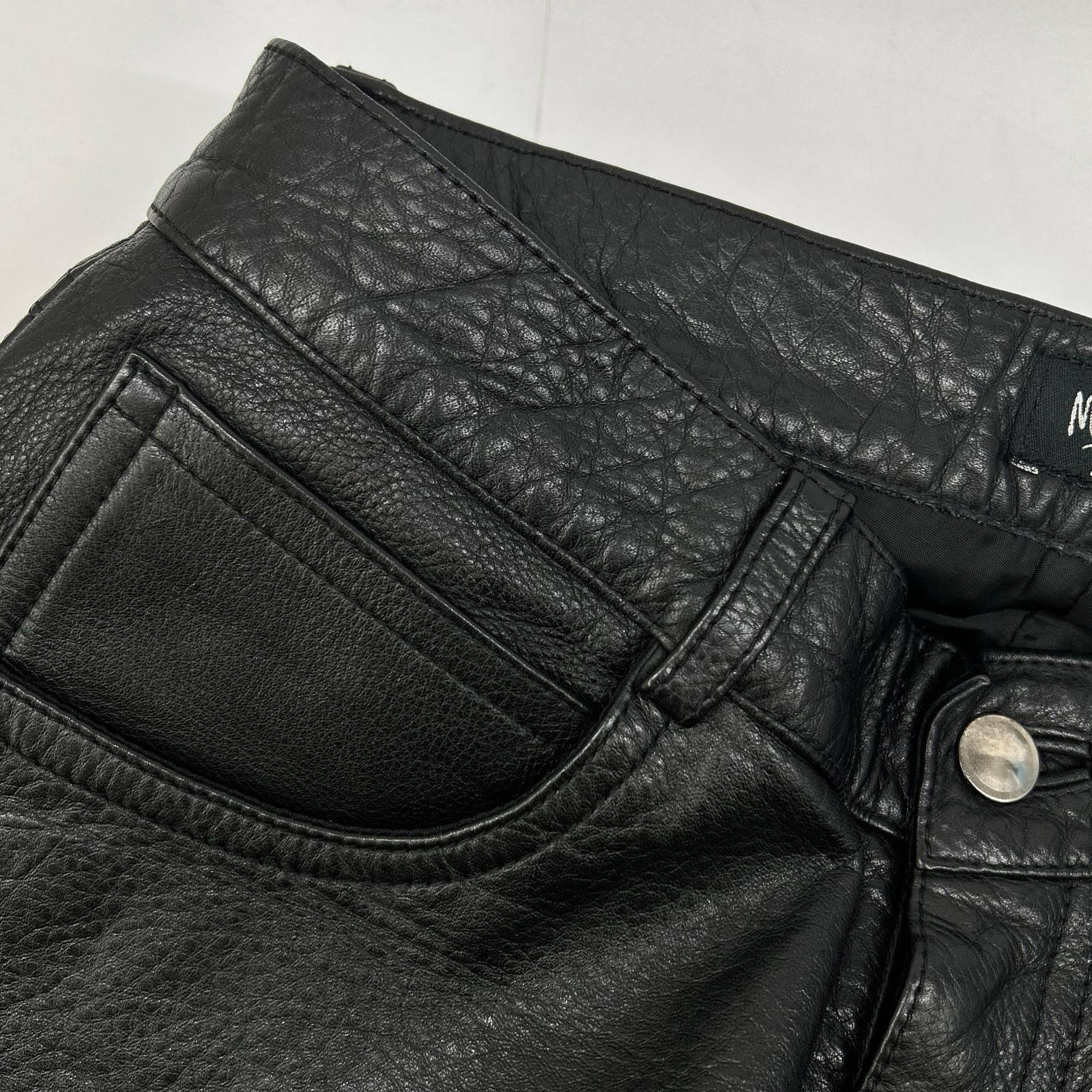 MargaretHowell マーガレットハウエル MH-307160 ブラック レザー