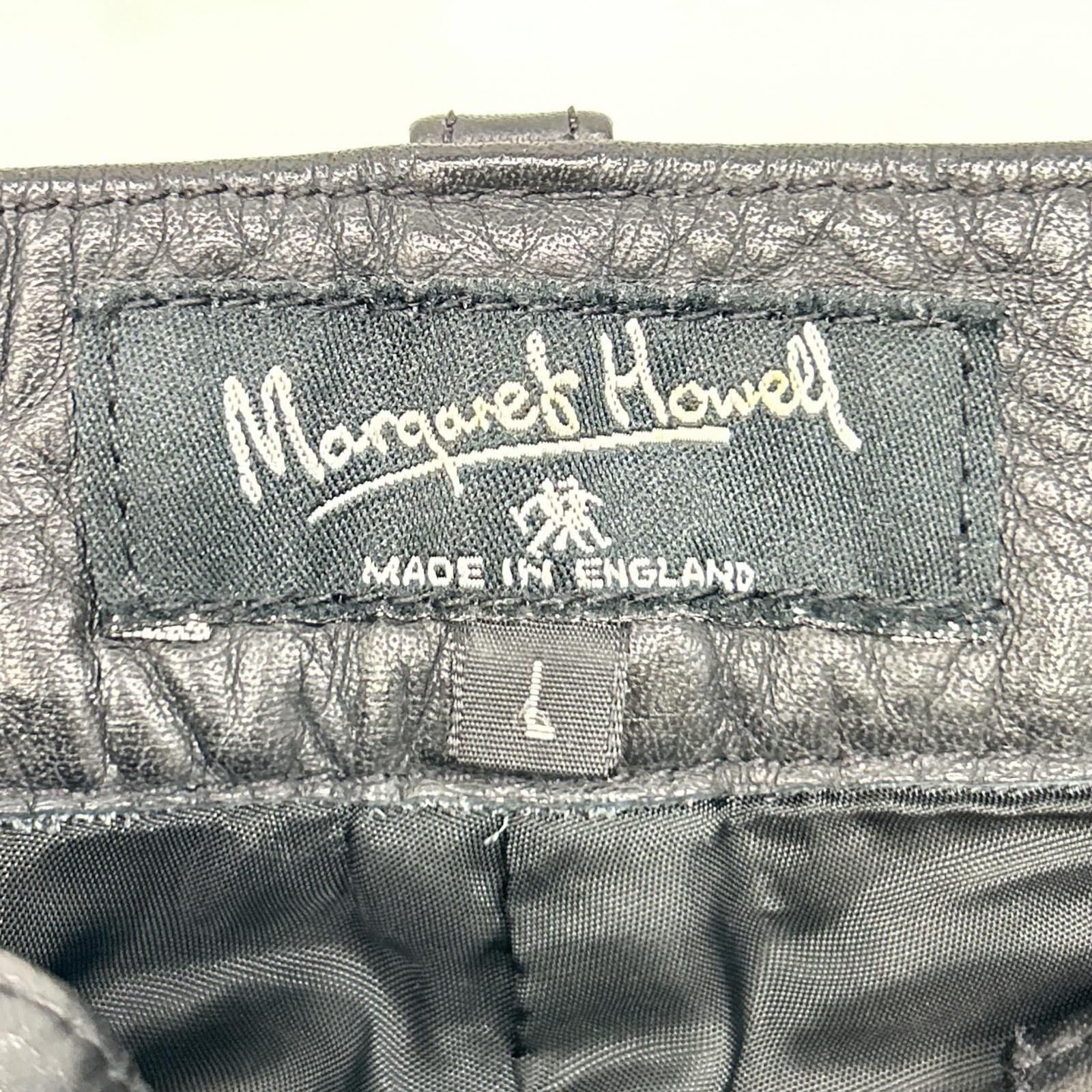 MargaretHowell マーガレットハウエル MH-307160 ブラック レザー